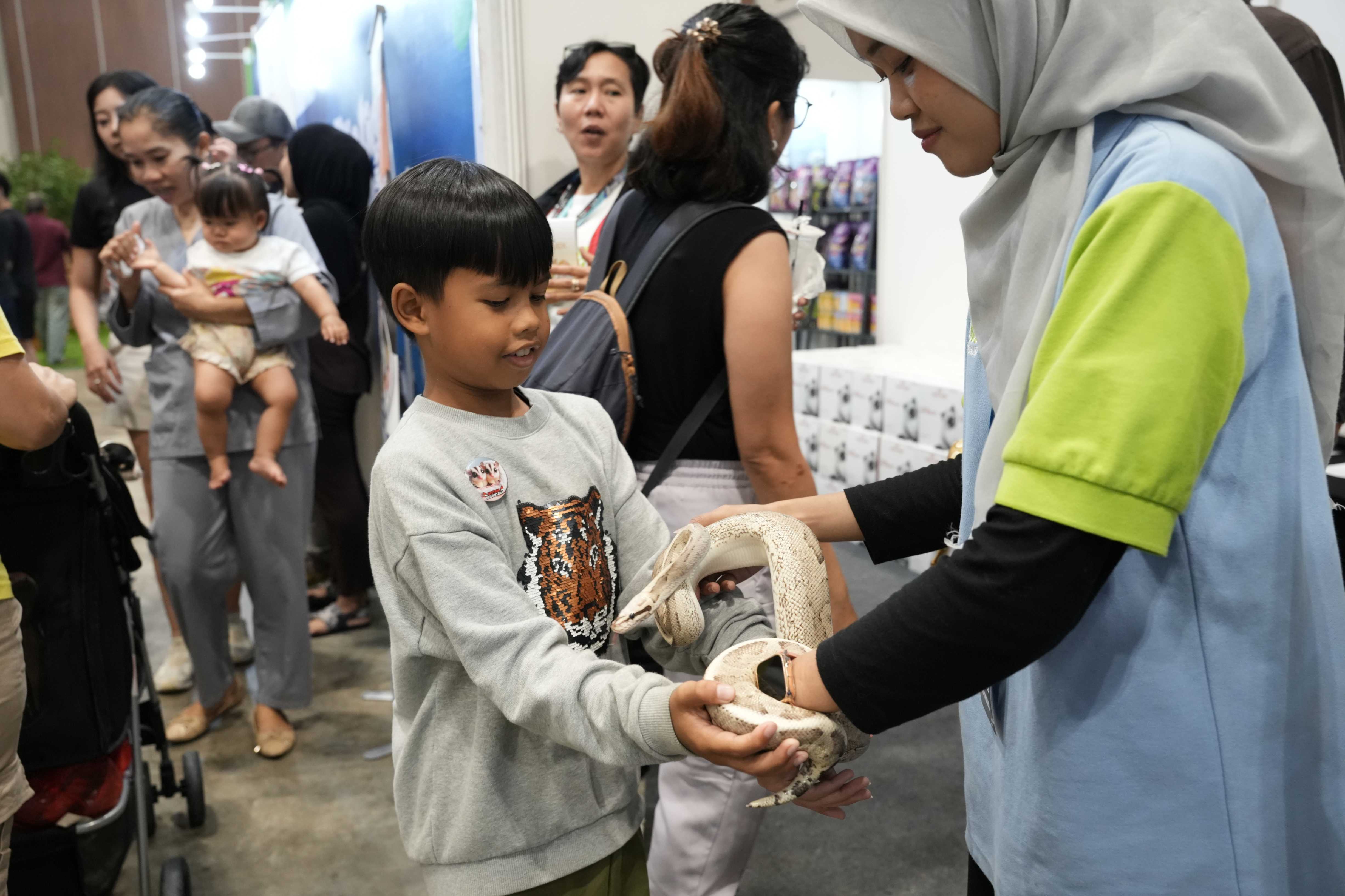 Semarak Hari Kedua JIPS 2026,  Ragam Aktivitas Pet-Friendly Tarik Antusiasme Pengunjung