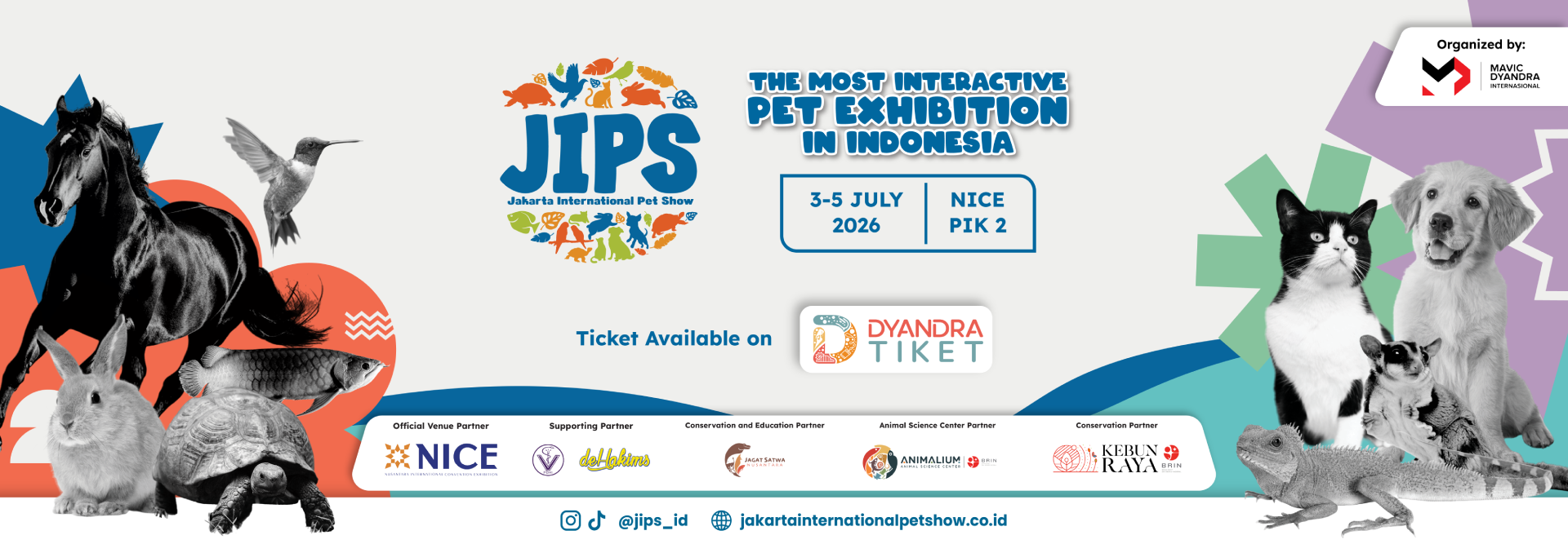 Official Banner Jakarta International Pet Show 2026 - Indonesia's Most Interactive Pet Exhibition
