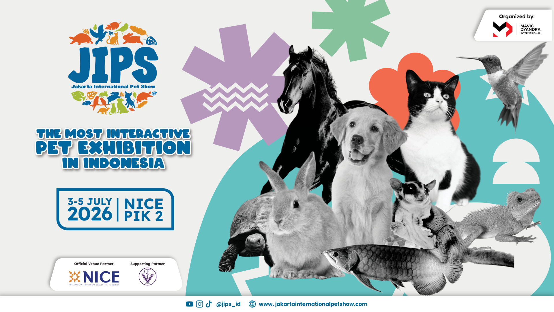Official Banner Jakarta International Pet Show 2026 - Indonesia's Most Interactive Pet Exhibition