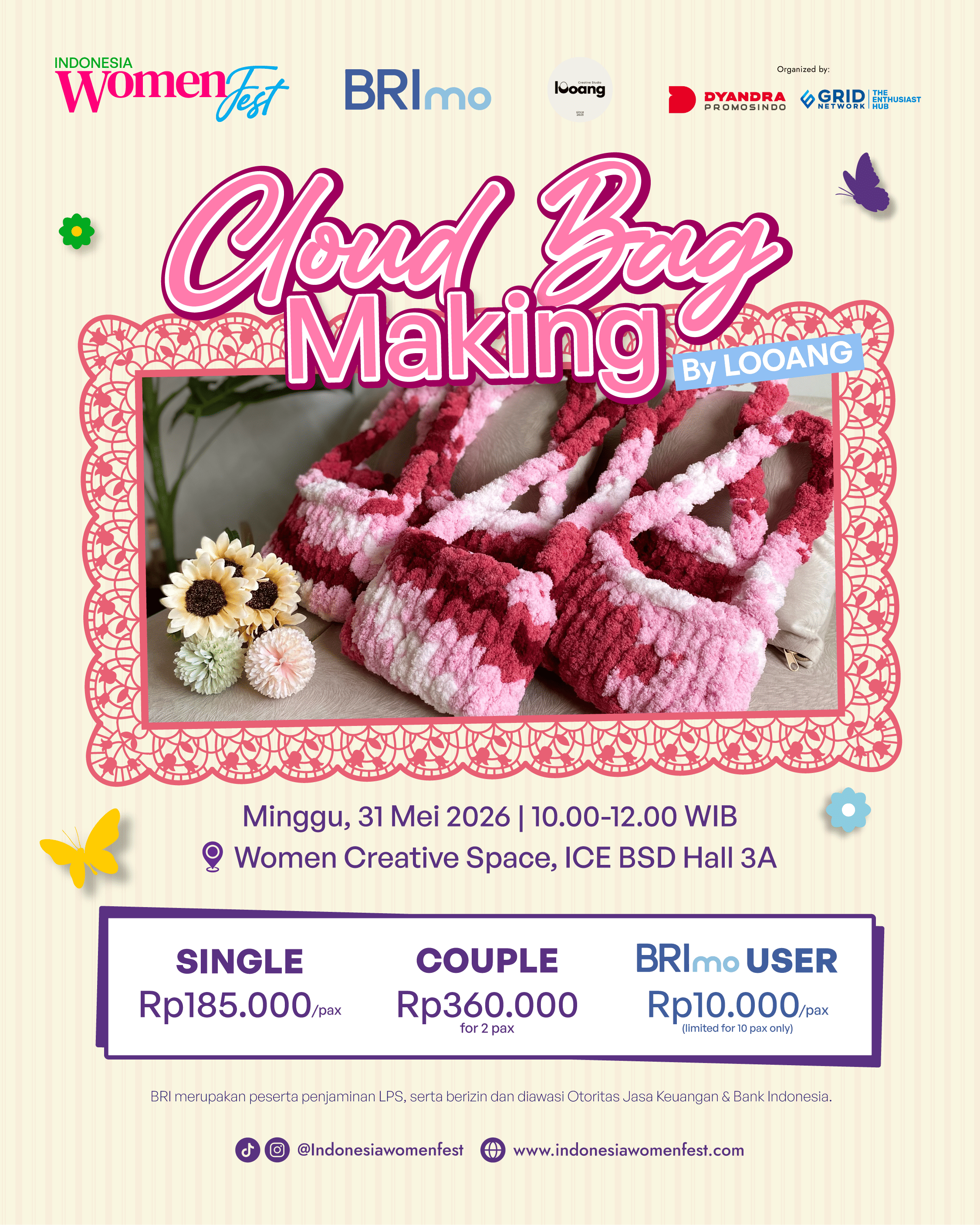 Women Creative Space: Cloud Bag Making by LOOANG Creatives Studio
