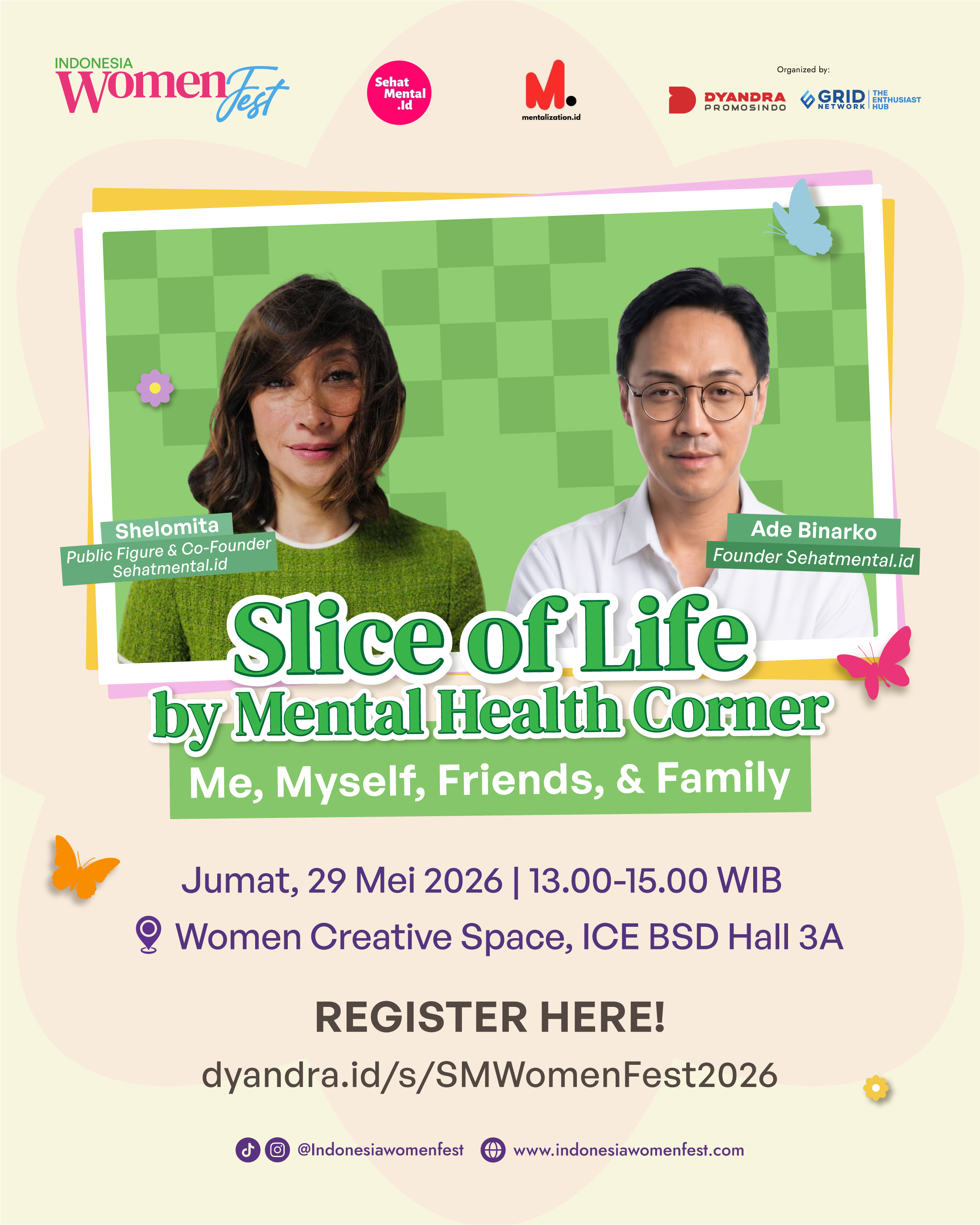Women Creative Space: Slice of Life Session by Sehatmental.id x Mentalization.id