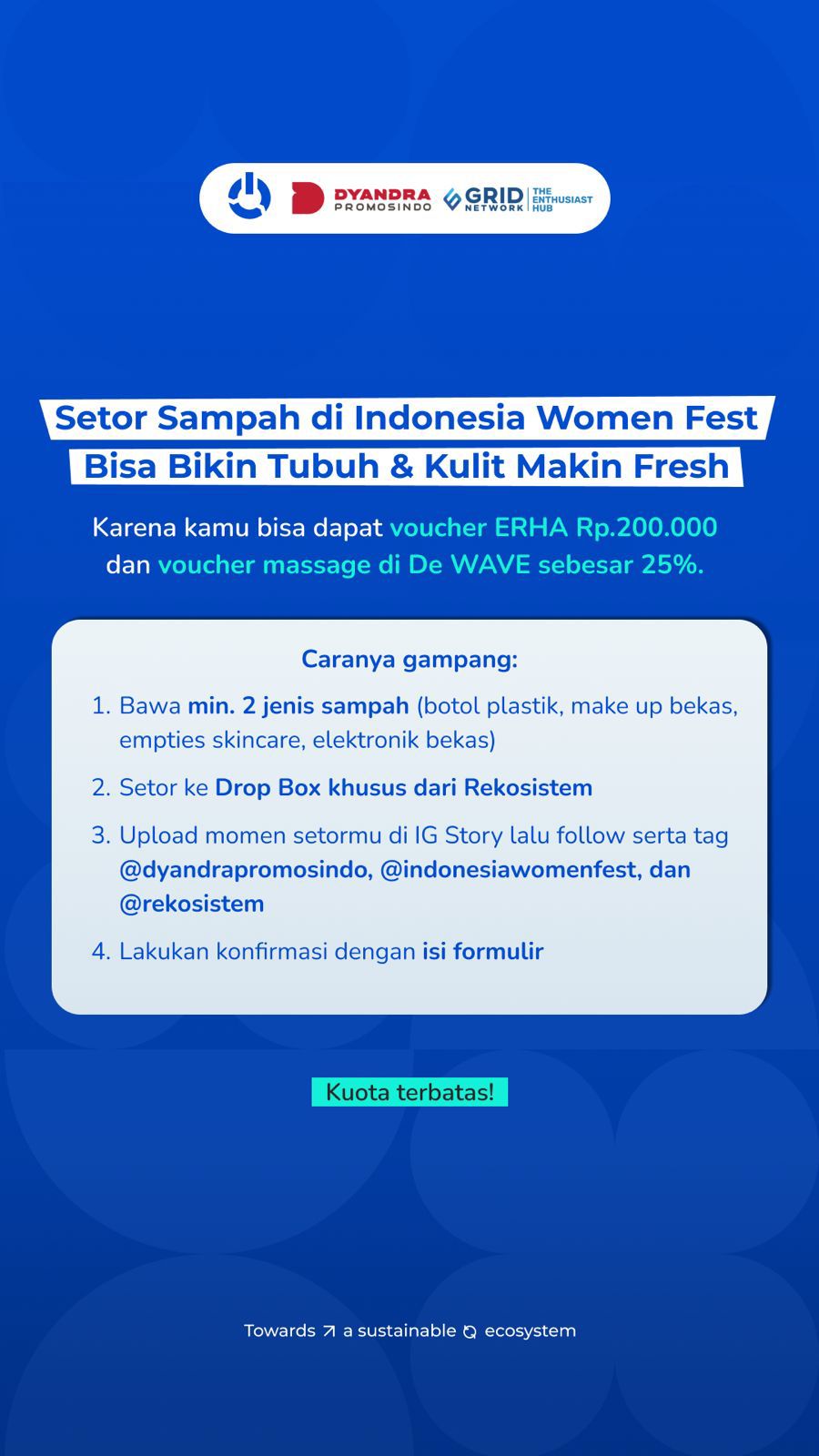 #WomenforChange with Rekosistem 